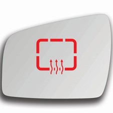 Spiegelglas Links Beheizbar