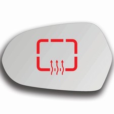 Spiegelglas Links Beheizbar