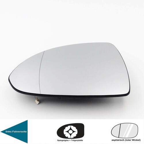 Spiegelglas links fahrerseite - spiegelglas,